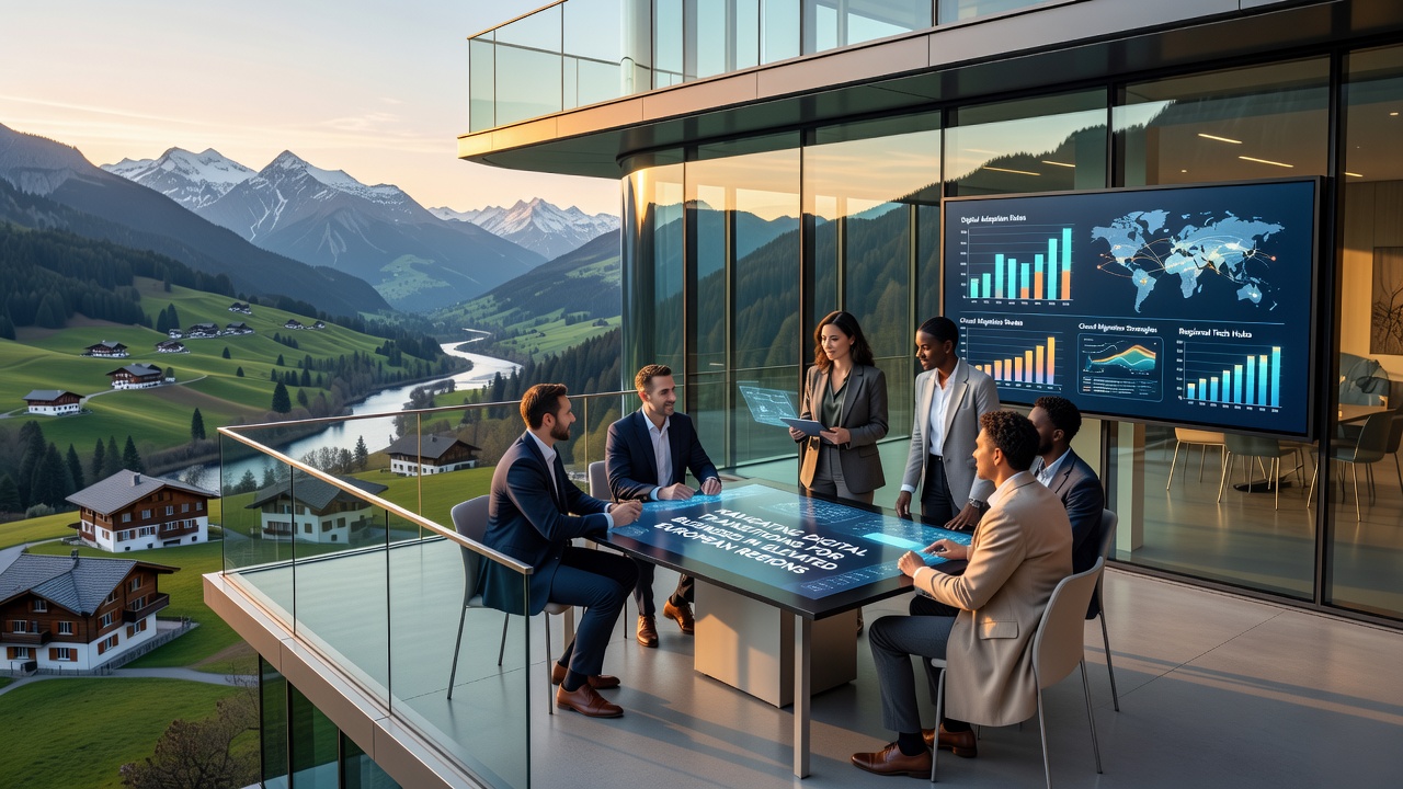 Digital infrastructure projects underway in high-altitude European business locations